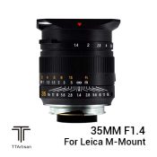 Jual TTArtisans 35mm f1.4 for Leica M-Mount Black Harga Terbaik dan Spesifikasi