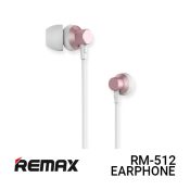 Jual Remax Earphone Metal RM-512 - Pink Harga Murah dan Spesifikasi