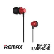 Jual Remax Earphone Metal RM-512 - Red Harga Murah dan Spesifikasi