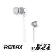 Jual Remax Earphone Metal RM-512 - Silver Harga Murah dan Spesifikasi
