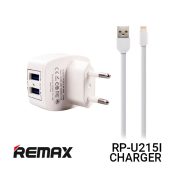 Jual Remax RP-U215I Dual USB Charger And Cable Iphone - Harga Murah