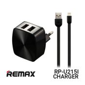 Jual Remax RP-U215I Dual USB Charger And Cable Iphone - Harga Murah