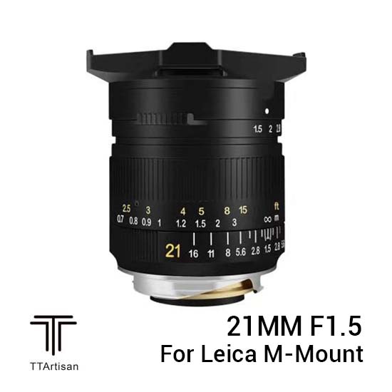 TTArtisans 21mm f1.5 for Leica M-Mount Black Harga Terbaik