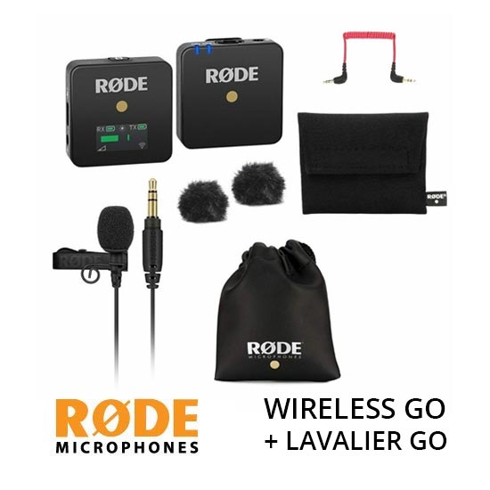 RODE Wireless GO plus Lavalier GO Microphone Harga Terbaik