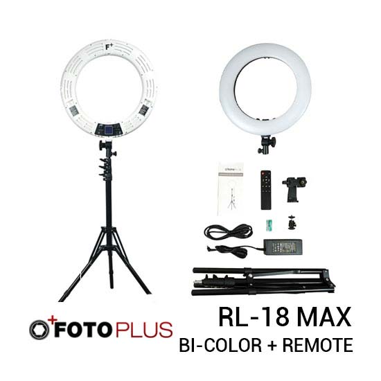 Fotoplus Ring Light RL-18 Max LED White new thumb