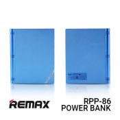 Jual Remax PowerBank RPP-86 Jumbook - Blue Harga Murah dan Spesifikasi.
