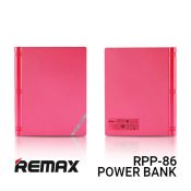 Jual Remax PowerBank RPP-86 Jumbook - Red Harga Murah dan Spesifikasi.