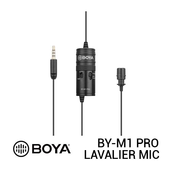 Jual Boya BY-M1 Pro Universal Lavalier Microphone Harga Terbaik dan Spesifikasi