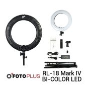 Jual Fotoplus Ring Light RL-18 Mark IV Bi-Color LED Harga Murah Terbaik dan Spesifikasi