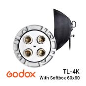 Jual Godox TL-4K Multi Lamp Holder with Softbox 60x60 Harga Murah dan Spesifikasi