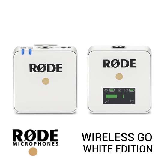 Jual RODE Wireless GO White Edition Harga Terbaik dan Spesifikasi