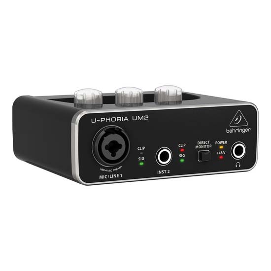 Jual Behringer UM2 2x2 USB Audio Interface Harga Murah dan Spesifikasi