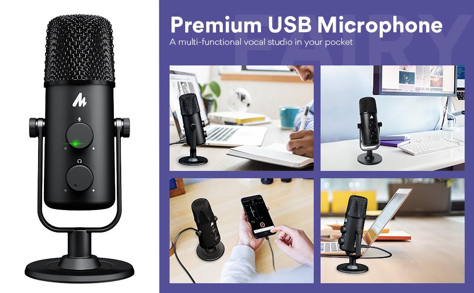 Jual Maono AU-903 USB Microphone Harga Murah dan Spesifikasi