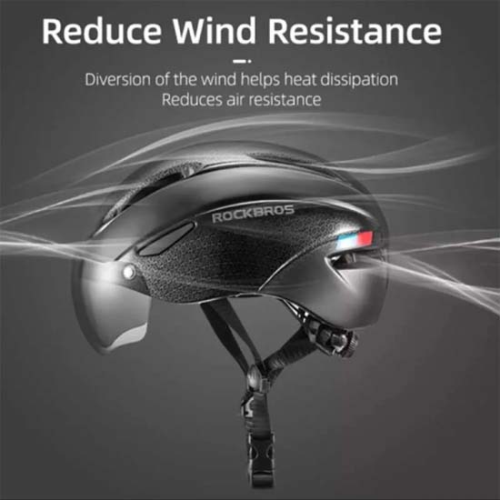 Jual Rockbros WT-018S-W Helmet Black Harga Murah dan Spesifikasi