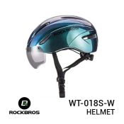 Jual Rockbros WT-018S-W Helmet Blue Harga Murah dan Spesifikasi