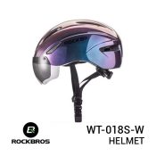 Jual Rockbros WT-018S-W Helmet Purple Harga Murah dan Spesifikasi