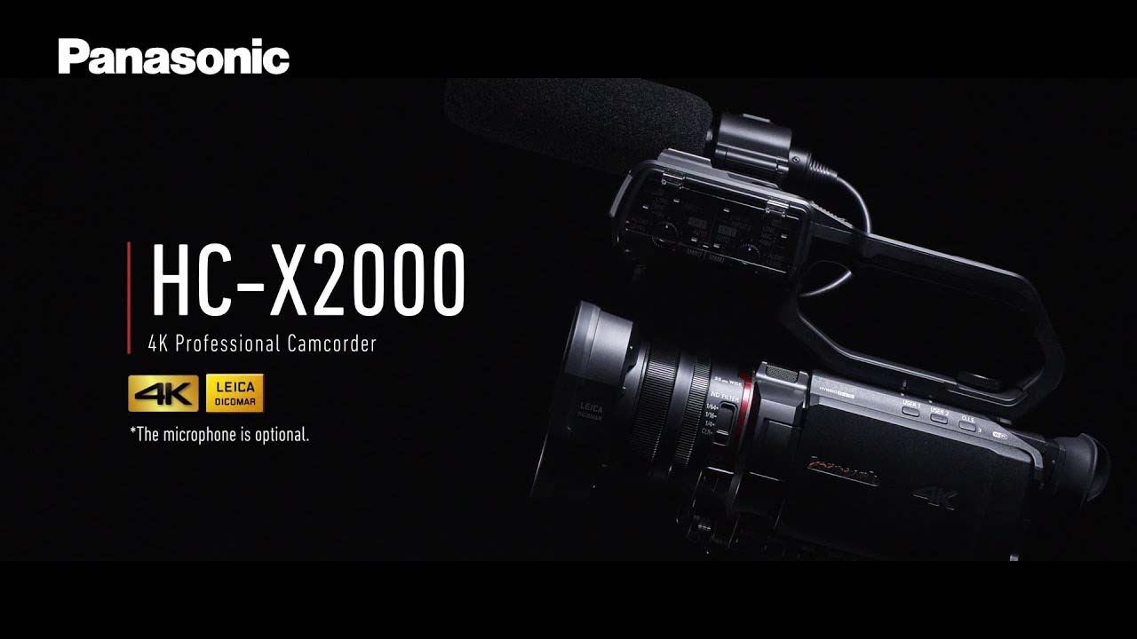 Jual Panasonic HC-X2000 UHD 4K Camcorder Harga Terbaik dan Spesifikasi