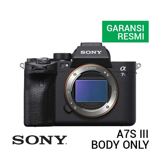 Jual Sony A7S III Body Only Harga Murah Terbaik dan Spesifikasi