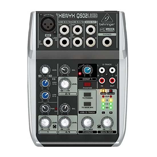 Behringer Xenyx Q502USB Audio Mixer Harga Terbaik