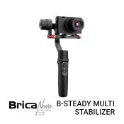 Jual Brica B-Steady Multi 3-axis Compact Camera Gimbal Harga murah dan Spesifikasi. 3600mAH battery for longer use time, Zoom control, Panorama mode.