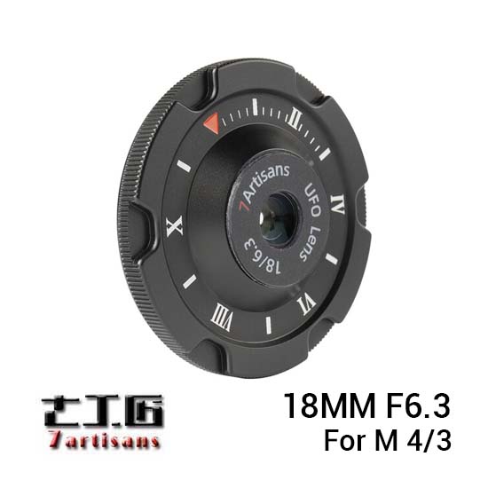 Jual 7Artisans 18mm f6.3 for M 43 Black Harga Terbaik dan Spesifikasi