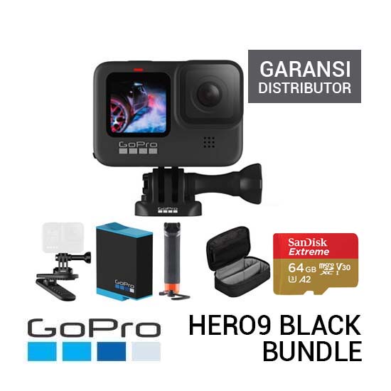 Jual Gopro Hero9 Black Bundle Garansi Distributor Harga Murah dan Spesifikasi