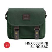 Jual HONX HNX 008 Mini Sling Bag Green Harga Murah dan Spesifikasi