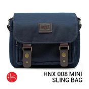 Jual HONX HNX 008 Mini Sling Bag Navy Harga Murah dan Spesifikasi