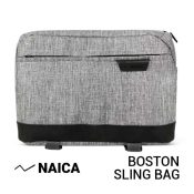 Jual Naica Boston Sling Bag Grey Harga Murah dan Spesifikasi