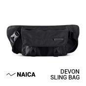 Jual Naica Devon Sling Bag Black Harga Murah dan Spesifikasi