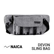 Jual Naica Devon Sling Bag Grey Harga Murah dan Spesifikasi