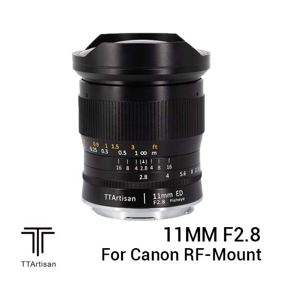 Jual TTArtisans 11mm F2.8 for Canon RF-Mount Black Harga Murah dan Spesifikasi