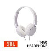 Jual JBL T450 On-Ear Headphone White Harga Murah dan Spesifikasi