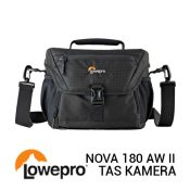 Jual Lowepro Nova 180 AW II Black Harga Terbaik dan Spesifikasi
