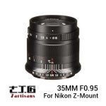 Jual 7Artisans 35mm f0.95 for Nikon Z Mount Black Harga Murah dan Spesifikasi