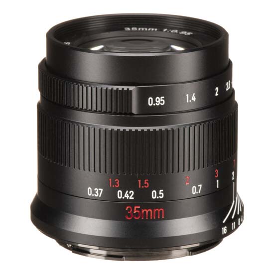 Jual 7Artisans 35mm f0.95 for Nikon Z Mount Black Harga Murah dan Spesifikasi