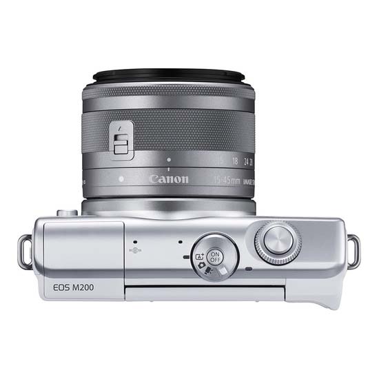 Jual Canon EOS M200 Kit EF-M 15-45mm IS STM White Harga Murah dan Spesifikasi