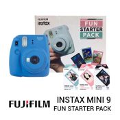 Jual Fujifilm Instax Mini 9 Fun Starter Pack Cobalt Blue Harga Murah dan Spesifikasi
