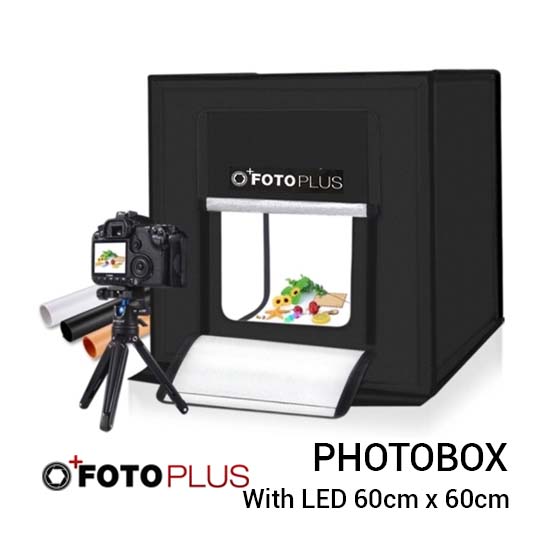 Jual Fotoplus Photobox with LED 60cm x 60cm Harga Murah dan Spesifikasi