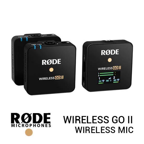 Jual Rode Wireless Go II Harga Terbaik dan Spesifikasi