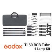 Jual Godox TL60 RGB Tube Light 4 Lamp Kit Harga Terbaik dan Spesifikasi