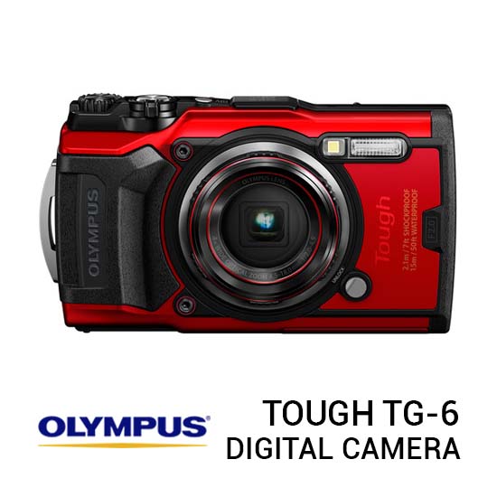 Jual Olympus Tough TG-6 Red Harga Terbaik dan Spesifikasi