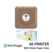 Jual Peripage A6 Printer with Sticky Paper Color Harga Murah dan Spesifikasi