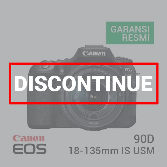 Discontinue Canon EOS 90D Kit EF-S18-135mm IS USM Harga Terbaik dan Spesifikasi