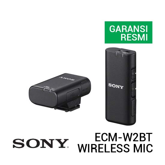 Jual Sony ECM-W2BT Wireless Microphone Harga Terbaik dan Spesifikasi