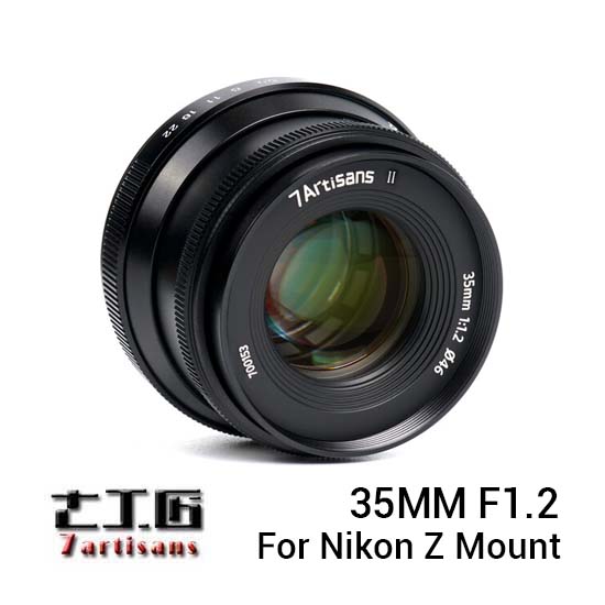 Jual 7artisans 35mm f1.2 Mark II for Nikon Z Harga Terbaik dan Spesifikasi