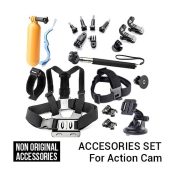 Jual Action Cam Accesories Set with Chest Strap Harga Murah dan Spesifikasi