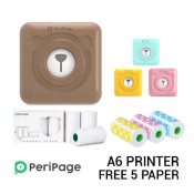 Peripage A6 Printer Free 5 Paper Harga Murah dan Spesifikasi