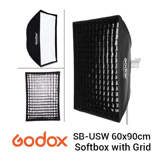 Jual Godox Softbox with Grid 6090 SB-GUE SB-USW Harga Murah dan Spesifikasi