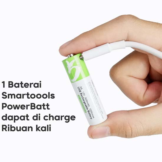 Jual Smartoools PowerBatt Rechargeable Battery - AAA Harga Murah dan Spesifikasi